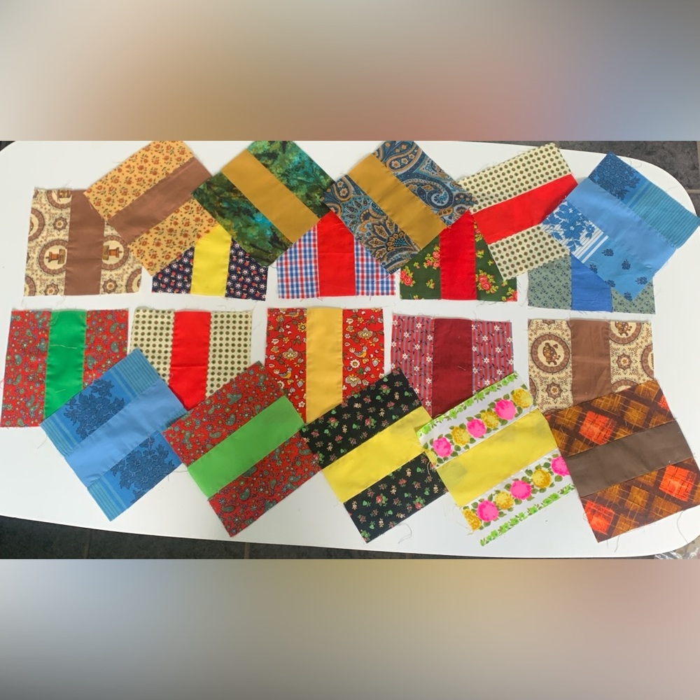 20 vintage quilt blocks